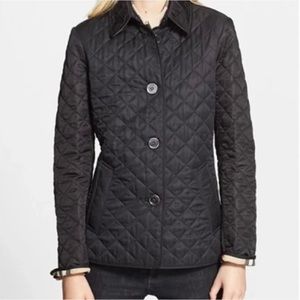 Burberry Brit black quilted jacket